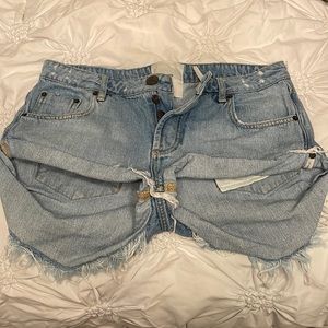 jean shorts